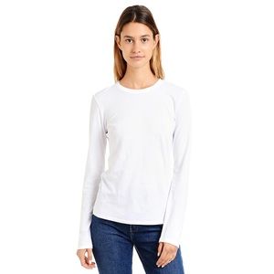 MOTT & BOW LONG SLEEVE CREW TEE MARCY